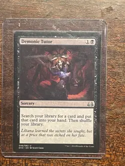 Demonic Tutor, Near Mint - Image 5