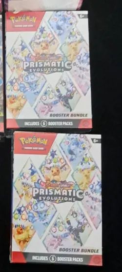 X2 Pokemon TCG Prismatic Evolution Scarlet and Violet Booster Bundle - Sealed ✅ - Image 1