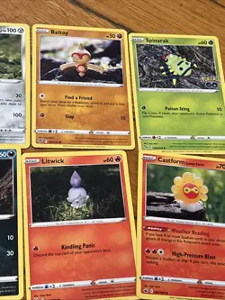 Pokemon TCG YUKA MORII Illustrator Claymation Card Lot X6 - Image 3