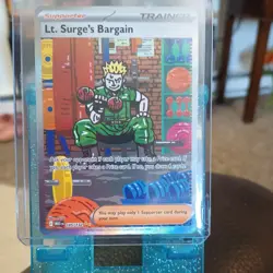 Lt. Surge's Bargain SIR Mega Evolution 185/132 Pokemon TCG NM - Image 2