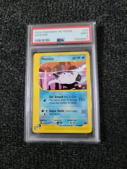 Pokemon Skyridge Set Regular Finish Mantine eReader 77/144 - PSA 9! PK548 - Image 1