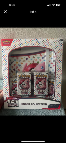 Pokemon TCG: Scarlet & Violet 151 Binder Collection Box New Factory Sealed - Image 1