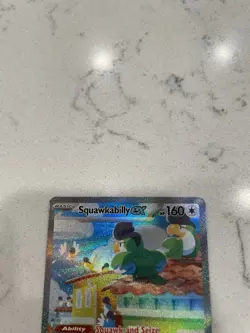 Pokemon TCG: Squawkabilly EX 264/193 - SV: Paldea Evolved Special Illustration - Image 3