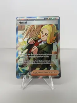 Pokemon TCG Hassel 205/167 S&V Twilight Masquerade Full Art Trainer Rare - Image 1