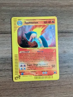 Pokemon TCG - Typhlosion - 28/165 - Holo Rare - Expedition - MP/LP 🔥🔥🔥 - Image 1