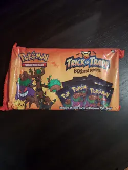 2024 Pokemon TCG Trick or Trade BOOster Bundle with 35 Mini Packs Halloween - Image 1