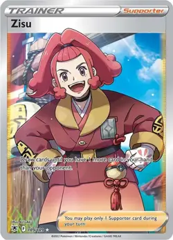 Zisu (Full Art) - Astral Radiance 189/189 - Pokemon TCG - NM - Full Art - HOLO - Image 1