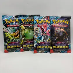 Pokemon TCG - S&V Twilight Masquerade Booster Pack Art Set - New/Sealed - Image 1