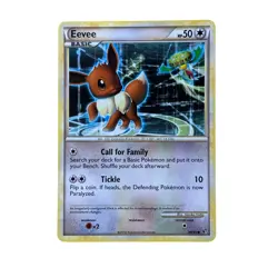 Eevee 48/90 Pokemon Card HeartGold SoulSilver HGSS Base Set Common TCG - Image 1