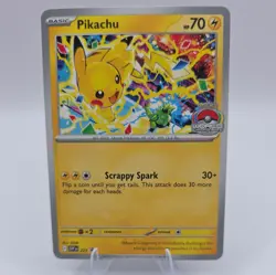 Pikachu Promo 2025 World Championships SVP EN 225 Pokemon Card Worlds nm - Image 1