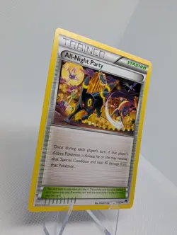 All-Night Party 96/122 XY Breakpoint Non Holo Pokemon TCG Card - NM - Image 2