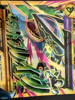 Pokemon MRayquaza Mega EX JUMBO/Oversized Card - Full Art Ancient Orgins 98/98 - Image 5