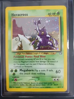 Heracross 6/111 Holo - Neo Genesis Set - Pokemon Card - Excellent Condition - Image 1
