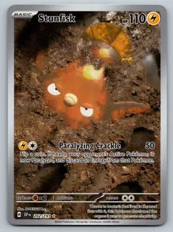 STUNFISK - 202/191 Surging Sparks - Illustration Rare - Pokemon TCG Card - Image 1