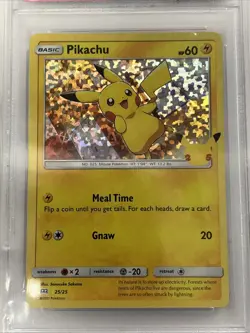 Pokemon Card - Pikachu Mcdonalds 25/25 Holo 25th Anniversary Promo 2021 PSA 9 - Image 3