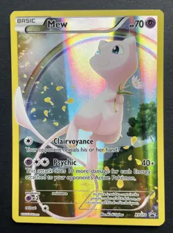Pokemon Card Black Star XY Promo : MEW XY110 Mythical Collection - LP - Image 1