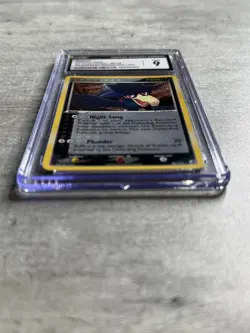 Pokemon Card Murkrow Rev Holo Rare CGC 9 Mint, EX Unsern Forces 30/115 2005 (1A) - Image 3
