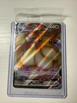 Eevee VMAX SWSH087 Sword & Shield Promo Card Holo Sealed - Image 1