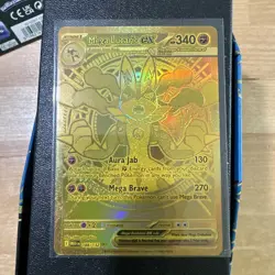 Mega Lucario EX 188/132 Hyper Rare Mega Evolutions NM Pack Fresh Gold Card - Image 1