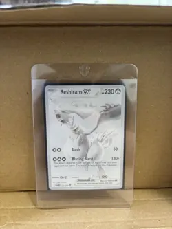Pokemon Reshiram EX 173/086 White Flare Ultra Rare Card Mint Condition - Image 1