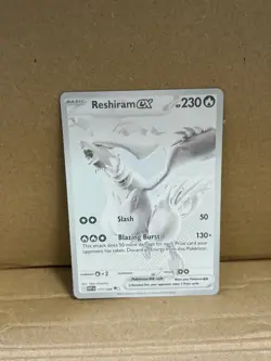 Pokemon Reshiram EX 173/086 White Flare Ultra Rare Card Mint Condition - Image 2