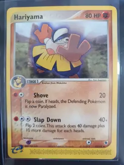 Hariyama 33/109 - Ruby and Sapphire Set - Pokemon Card - Excellent Condition - Image 1