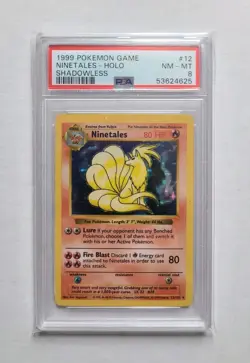 Pokemon Ninetales Shadowless PSA 4 VG-EX 1999 Base Set Holo Rare Card #12 - Image 1