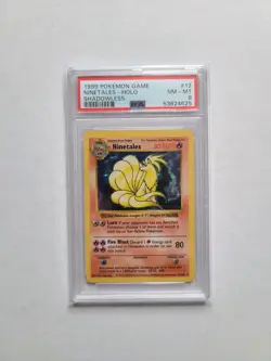 Pokemon Ninetales Shadowless PSA 4 VG-EX 1999 Base Set Holo Rare Card #12 - Image 3