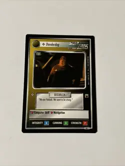 Star Trek CCG Personnel Non-Aligned Danderdog Black Boarder Card - Image 1