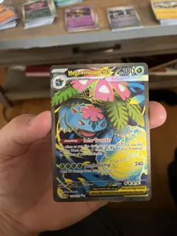Mega Venusaur EX 155/132 Mega Evolution ENGLISH Pokemon TCG Card - Image 1