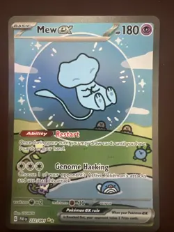 Pokemon TCG Bubble Mew EX 232/091 Paldean Fates Special Illustration Rare Card - Image 1
