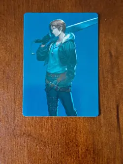 MTG Squall, SeeD Mercenary Art Card - Art Series: FINAL FANTASY - Image 1