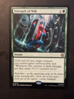 Magic The Gathering MTG Spider-man Strength Of Will - Image 1