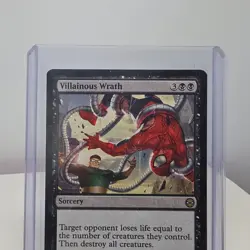 Villainous Wrath Marvel's Spider-Man Regular 0074 Magic The Gathering MTG - Image 3