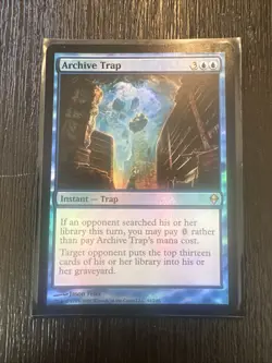 MTG ZENDIKAR* ARCHIVE TRAP *FOIL* NM/M* - Image 1