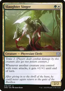 Slaughter Singer 1x MtG Phyrexia: All Will Be One SP/NM - Image 1