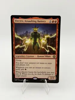 Electro, Assaulting Battery R Marvel's Spider-Man 76 MTG NM X1 - Image 1