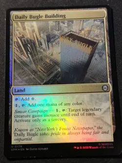 Daily Bugle Building - Foil - SPM - MTG - EN - NM - 0179 - Image 1