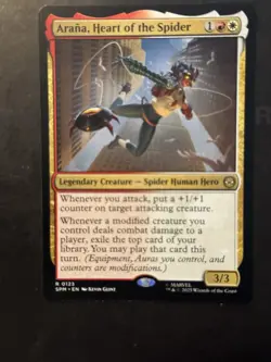 Magic The Gathering MTG Spider-man Arana Heart Of The Spider - Image 1