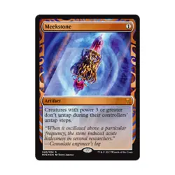 WOTC MTG Kaladesh Invention Meekstone (MR) (Foil) EX - Image 1