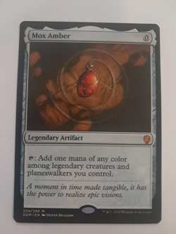 Mox Amber MP Dominaria Magic the Gathering MTG - Image 1