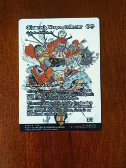 Gilgamesh, Weapon Collector - Godo, Bandit Warlord (Showcase) MTG Final Fantasy - Image 1