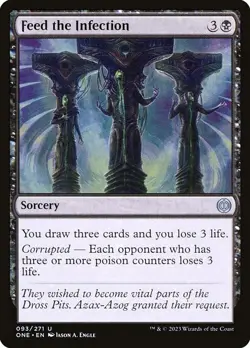 Feed the Infection 1x MtG Phyrexia: All Will Be One SP/NM - Image 1