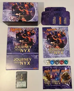 Journey into Nyx JOU - COMPLETE Set x4 + Tokens, Accessories, Promo! Magic MTG! - Image 1