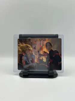 Heroes' Hangout Art Card 14/54 NM Art Series: Marvel's Spider-Man Regular MTG - Image 1