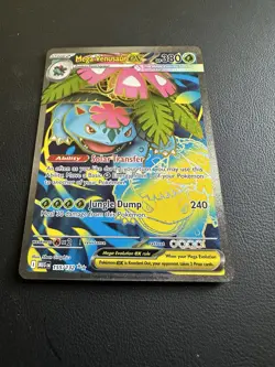 Mega Venusaur Ex 155/132 Pokemon TCG Mega Evolution - Just Pulled From Pack - Image 1