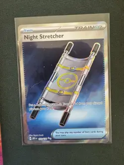 Night Stretcher 173/132 Pokemon Mega Evolution 2025 Full Art NM Near Mint - Image 1