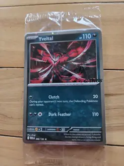 Sealed Yveltal 088/132 Reverse Holo Mega Evolution Pokemon EB GAMES PROMO EN - Image 2