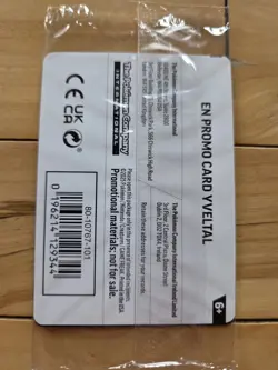 Sealed Yveltal 088/132 Reverse Holo Mega Evolution Pokemon EB GAMES PROMO EN - Image 4