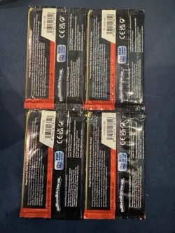 NEW Mega Evolution Pokemon Booster Pack Art Set - Lot of 4 Sealed Packs In Hand - Image 2